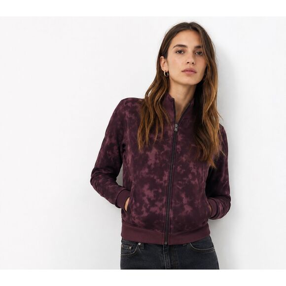 Columbia Jackets & Blazers - Columbia Purple Tie Dye Zip Jacket Athleisure Activewear Casual Streetwear M